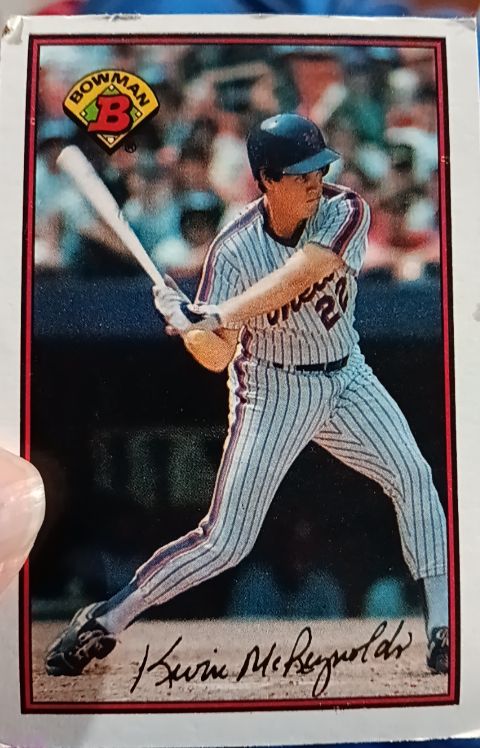1989 Bowman #388 Kevin McReynolds — front