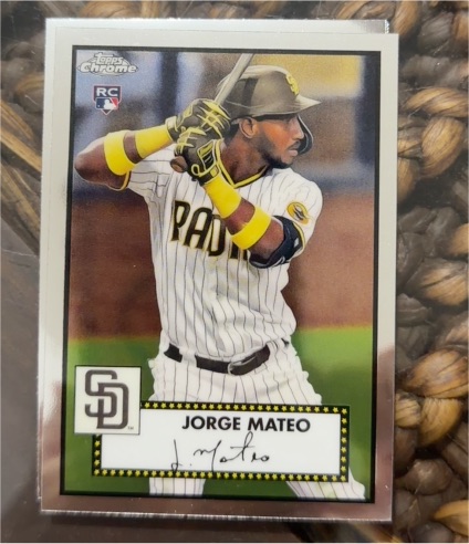 2021 Topps Chrome Platinum Anniversary #84 Jorge Mateo — front