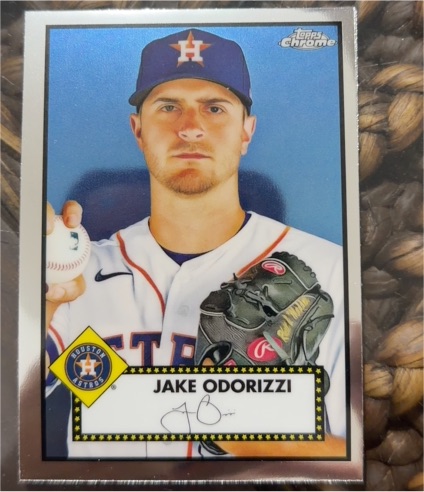2021 Topps Chrome Platinum Anniversary #439 Jake Odorizzi — front