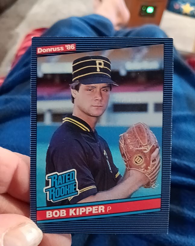 1986 Donruss #44 Bob Kipper — front
