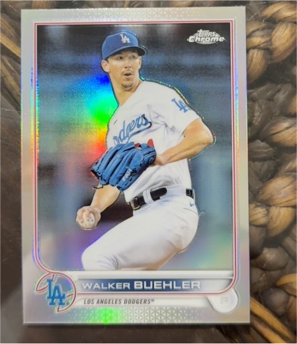2022 Topps Chrome #123 Walker Buehler — front