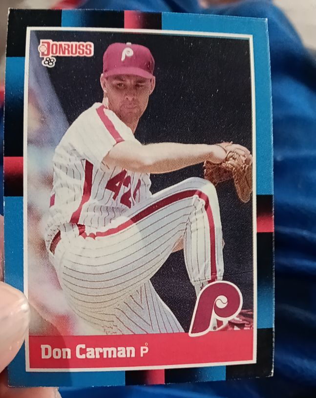 1988 Donruss #385 Don Carman — front