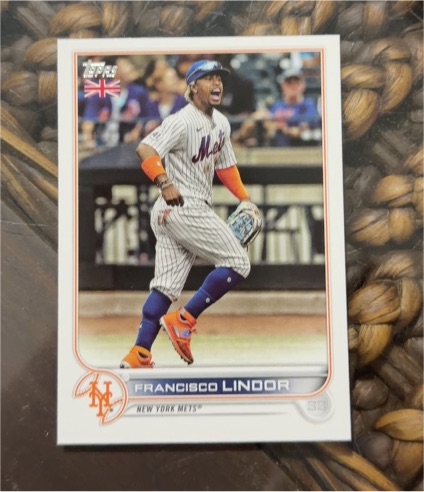 2022 Topps Series 2 #450 Francisco Lindor — front