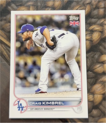 2022 Topps UK Edition #88 Craig Kimbrel — front