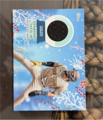 2023 Topps Holiday Relics #RC-FT Fernando Tatis Jr. — front