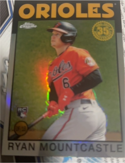 2021 Topps Chrome #86BC-17 Ryan Mountcastle — front