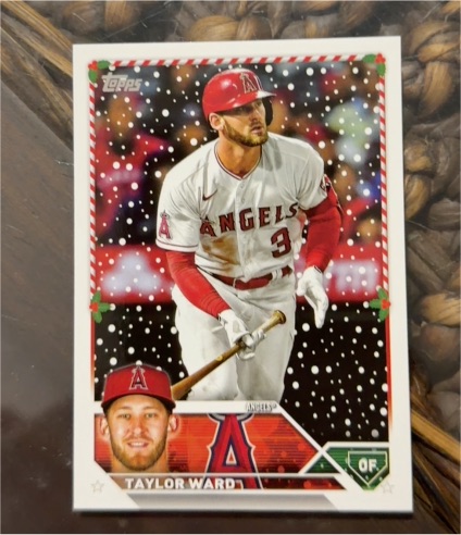2023 Topps Holiday #H131 Taylor Ward — front