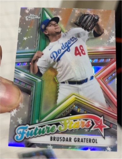 2021 Topps Chrome Future Stars #FS-6 Brusdar Graterol — front
