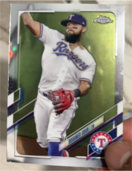 2021 Topps Chrome #3 Rougned Odor — front