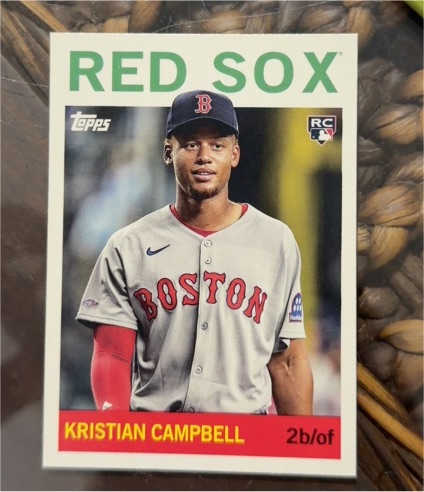 2025 Topps Archives #78 Kristian Campbell — front