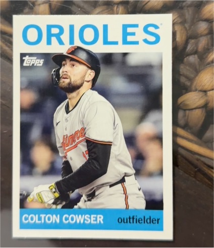 2025 Topps Archives #32 Colton Cowser — front