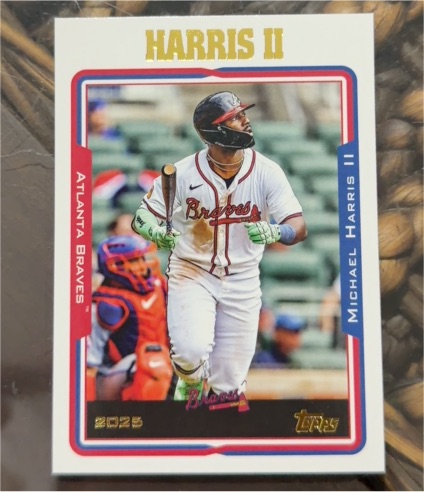 2025 Topps Archives #278 Michael Harris II Atlanta Braves — front