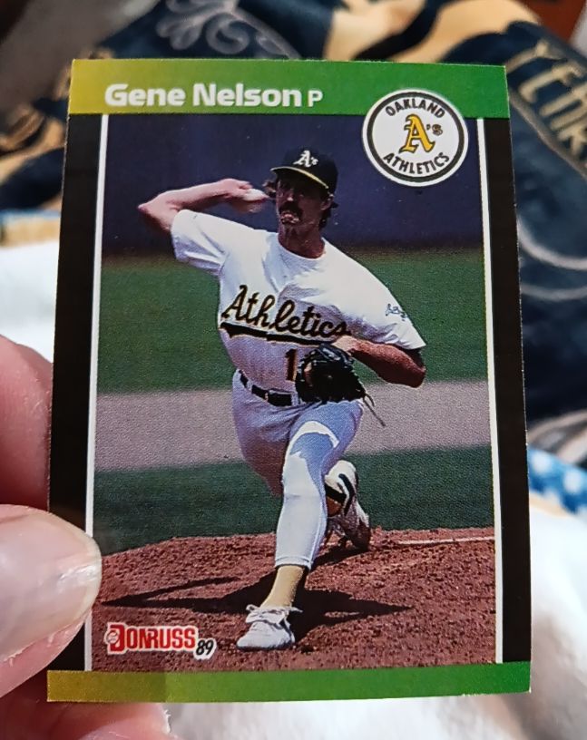 1989 Donruss #540 Gene Nelson — front