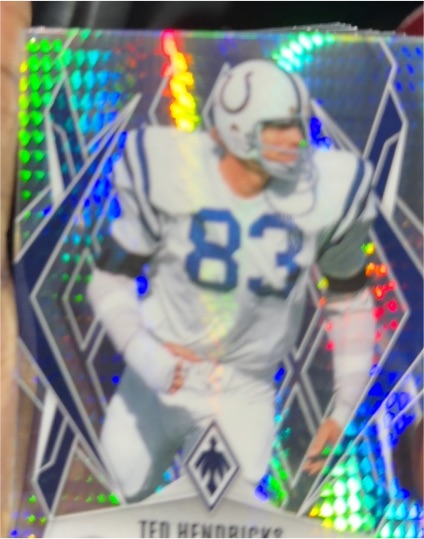 2025 Panini Phoenix Silver Pyramids Parallel Ted Hendricks — front