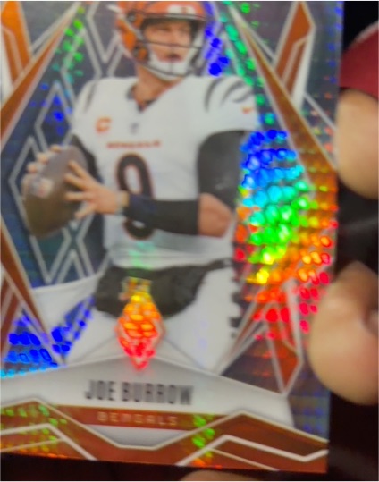 2021 Panini Mosaic #1 Joe Burrow — front