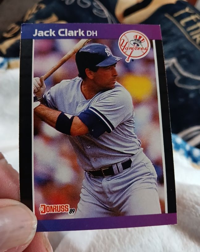 1989 Donruss #311 Jack Clark — front