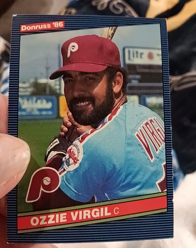 1986 Donruss #137 Ozzie Virgil — front