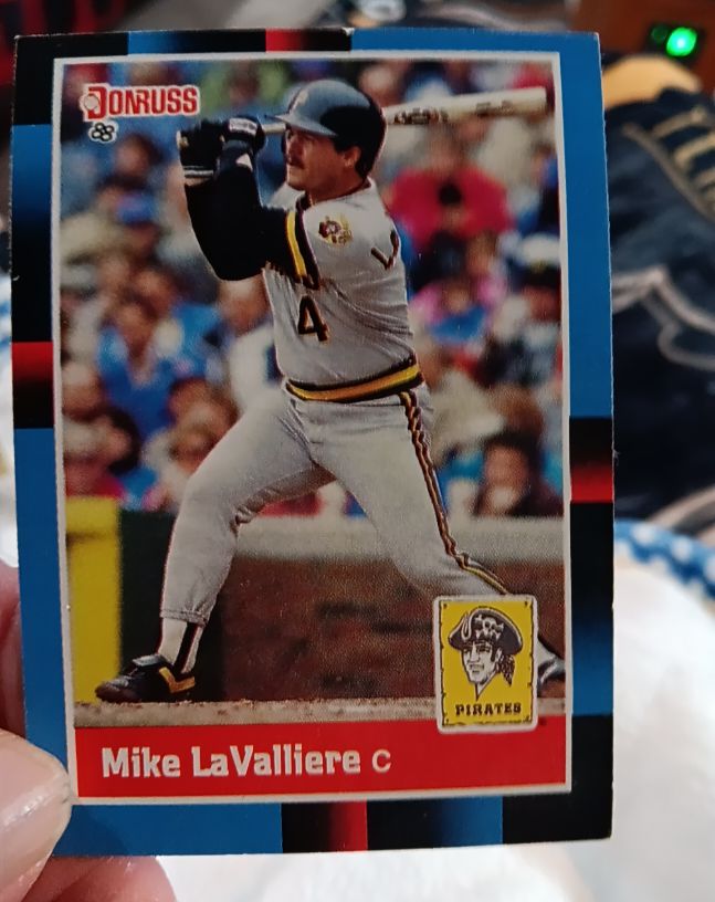 1988 Donruss #312 Mike LaValliere — front