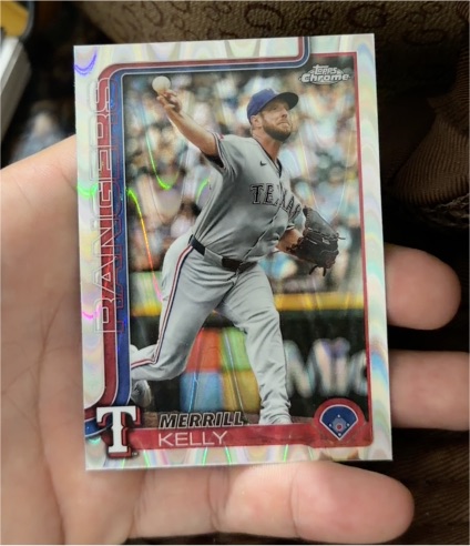 2025 Topps Chrome Update #USC162 Merrill Kelly — front