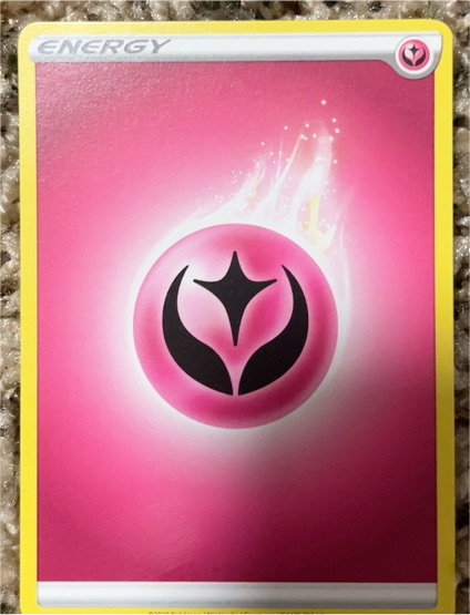 2020 Pokémon Sword & Shield Fairy Energy — front