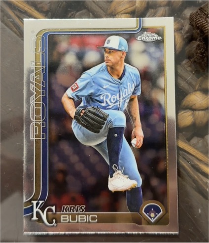 2025 Topps Chrome Update #USC115 Kris Bubic — front