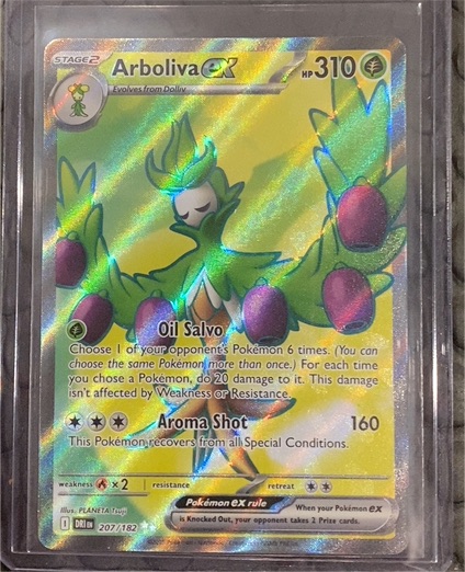 2023 Pokémon SV10: Destined Rivals #207/182 Arboliva ex — front