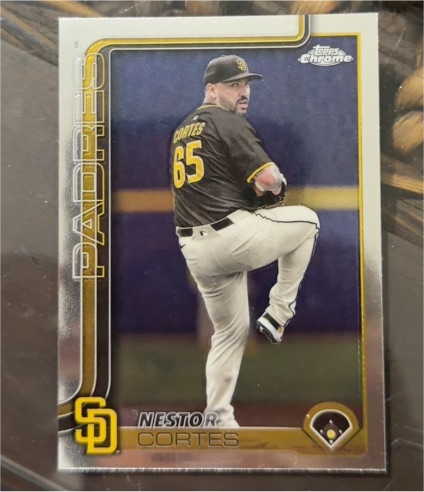 2025 Topps Chrome Update #USC130 Nestor Cortes — front