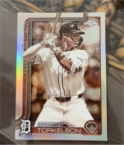 2025 Topps Chrome Update #USC27 Spencer Torkelson — front