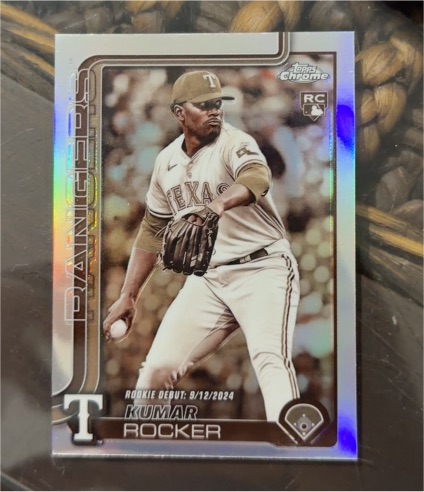 2025 Topps Chrome Update #USC160 Kumar Rocker — front