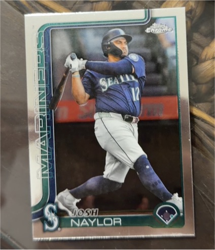 2025 Topps Chrome Update #USC62 Josh Naylor — front