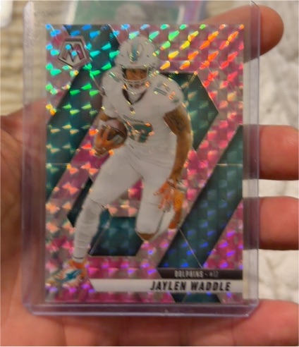 2024 Panini Mosaic #7 Jaylen Waddle — front