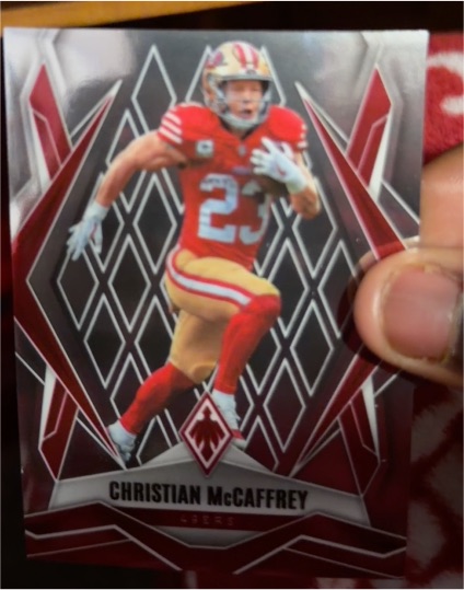2025 Panini Phoenix #34 Christian McCaffrey — front