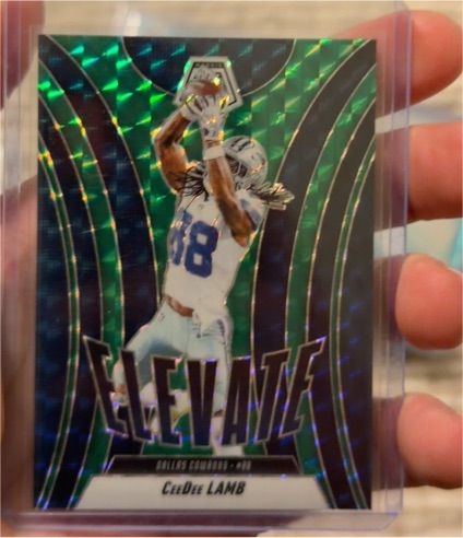 2025 Panini Mosaic #12 CeeDee Lamb Elevate — front