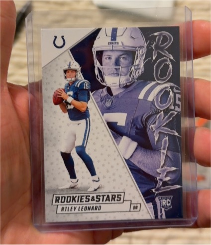 2025 Panini Rookies & Stars #20 Riley Leonard Rookie Exclusive — front