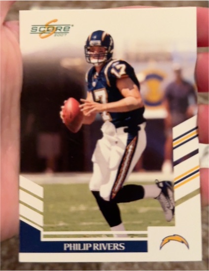 2007 Score #279 Philip Rivers — front