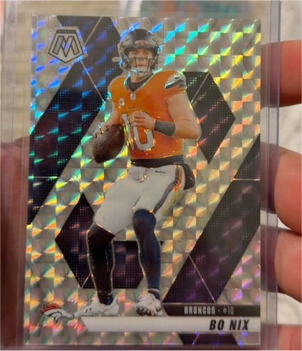 2025 Panini Mosaic #173 Bo Nix — front