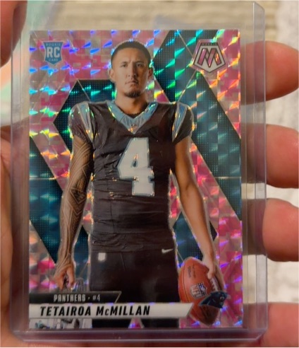 2025 Panini Mosaic #274 Tetairoa McMillan — front