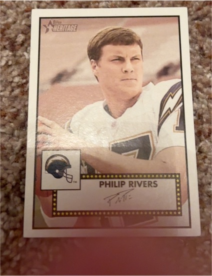 2006 Topps Heritage #136 Philip Rivers — front