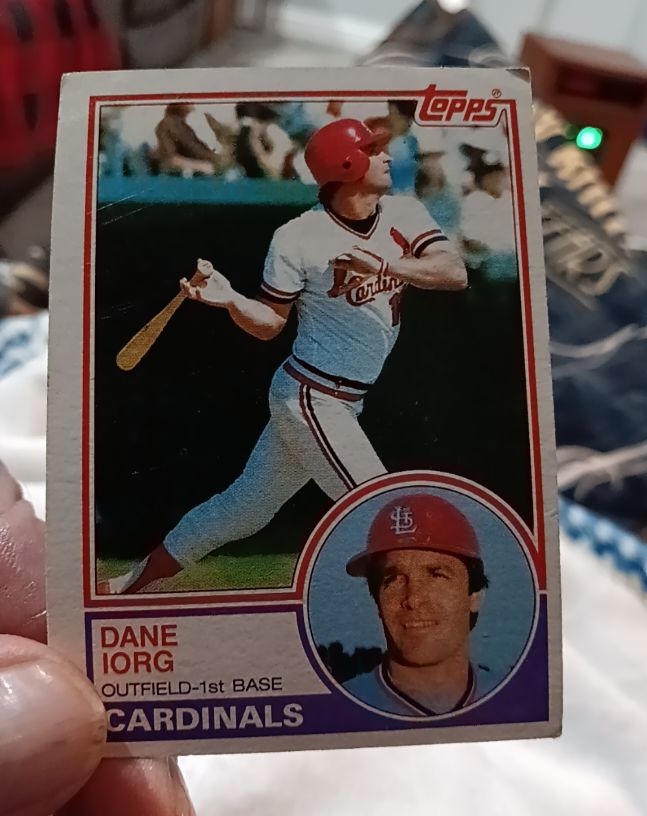 1983 Topps #788 Dane Iorg — front