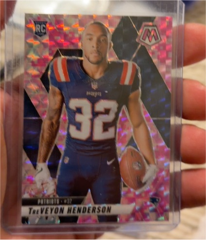2025 Panini Mosaic #278 TreVeyon Henderson — front