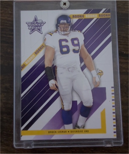 2004 Leaf Rookies & Stars #155 Brock Lesnar — front