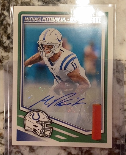 2025 Panini Score #246 Michael Pittman Jr. — front