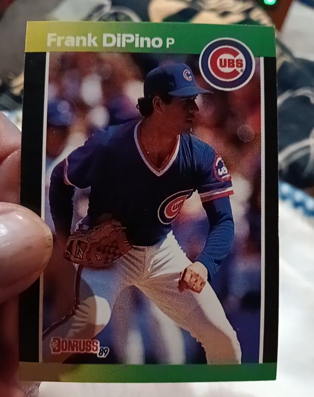 1989 Donruss #393 Frank DiPino — front