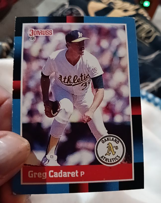 1988 Donruss #528 Greg Cadaret — front