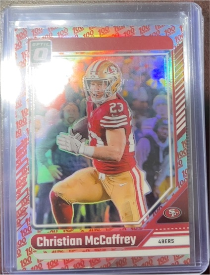 2024 Donruss Optic #171 Christian McCaffrey — front