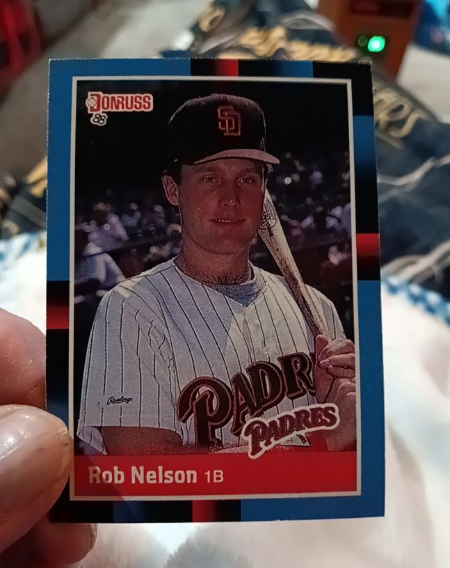 1988 Donruss #574 Rob Nelson — front
