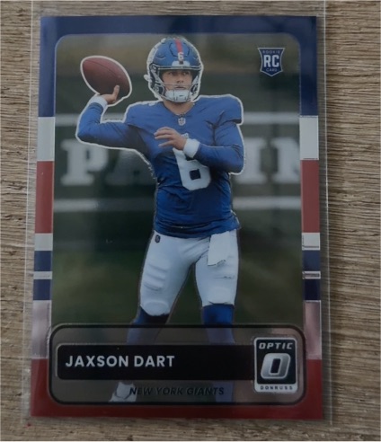 2025 Panini Donruss Optic #2 Jaxson Dart — front