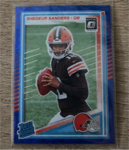 2025 Panini Donruss Optic #203 Shedeur Sanders — front