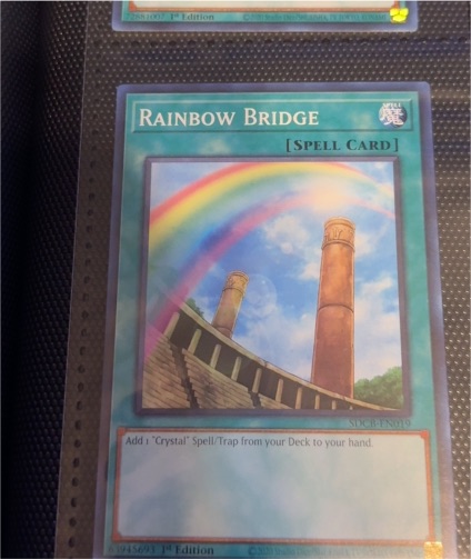 2022 Yu-Gi-Oh! SDCB-EN019 Rainbow Bridge — front