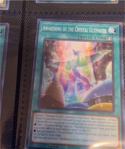 Yu-Gi-Oh! MP22-EN276 Awakening of the Crystal Ultimates — front